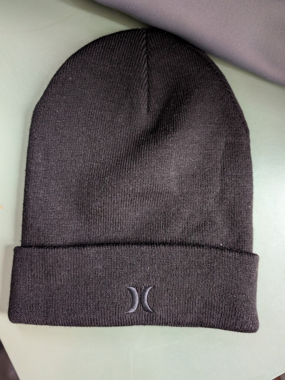 Hurley Unisex Knit Beanie Black OS